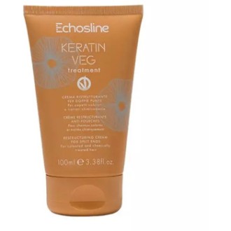 Echosline Keratin Veg Treatment - atkuriamasis kremas suskilinėjusiems galiukams, 100 ml