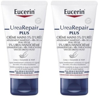 Eucerin Urea Repair PLUS 5% Urea Hand Cream - regeneruojantis rankų kremas, 150 ml