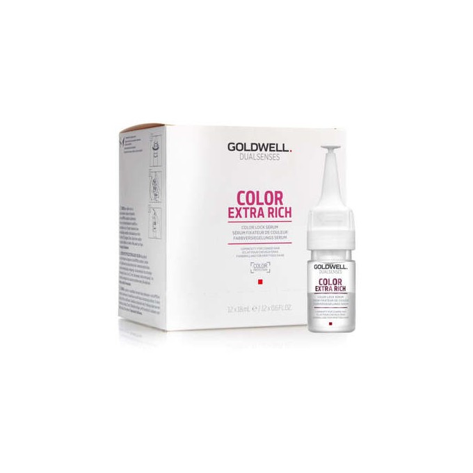 Goldwell Dualsenses Color Extra Rich Color Lock Serum - serumas dažytiems plaukams, 216 ml