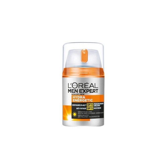 L´Oréal Men Expert Hydra Energetic Anti-Fatigue Moisturiser SPF 15 - Hydratační krém pro unavenou pleť 50ml