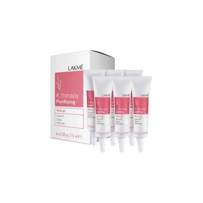 Lakmé K.Therapy Peeling Shock Gel - šveičiamasis gelis nuo pleiskanų, 90 ml