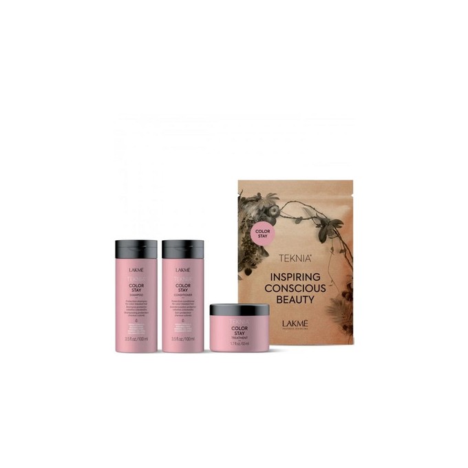 Lakmé Teknia Color Stay Travel Pack - rinkinys dažytiems plaukams