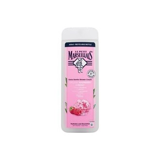 Le Petit Marseillais Extra Gentle Shower Cream Organic Raspberry & Peony - dušo želė, 250 ml