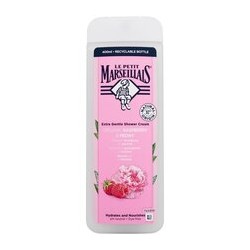 Le Petit Marseillais Extra Gentle Shower Cream Organic Raspberry & Peony - dušo želė, 250 ml