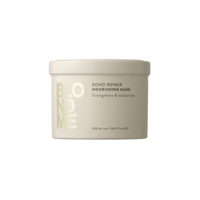 Schwarzkopf Professional BlondMe Bond Repair Nourishing Mask - maitinamoji kaukė šviesiems