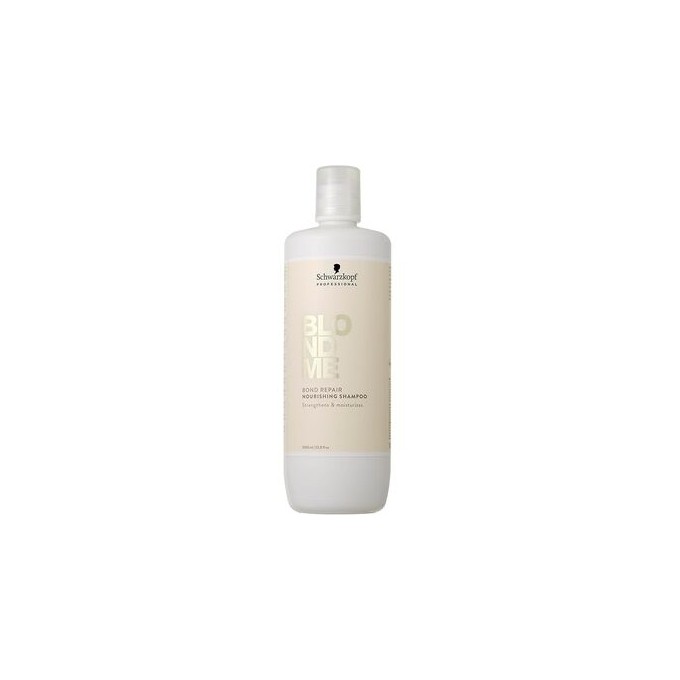 Schwarzkopf Professional BlondMe Bond Repair Nourishing Shampoo - maitinamasis šampūnas šviesiems