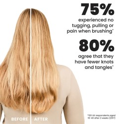 Tangle Teezer Ultimate Detangler Straight & Curly - plaukų šepetys Chrome Neo Gold