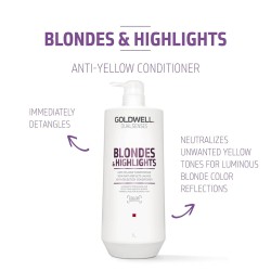 Goldwell Dualsenses Blondes & Highlights Anti-Brassiness Conditioner 1000 ml