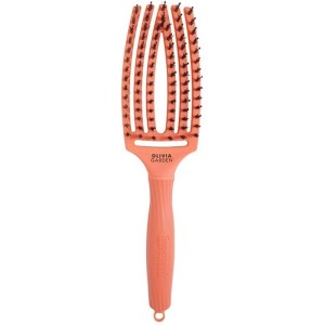 Olivia Garden FingerBrush Medium Coral Hairbrush