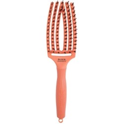 Olivia Garden FingerBrush Medium Coral Hairbrush