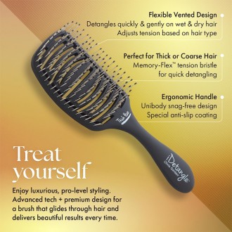 Olivia Garden Detangle Hairbrush ( Medium Hair ) 2