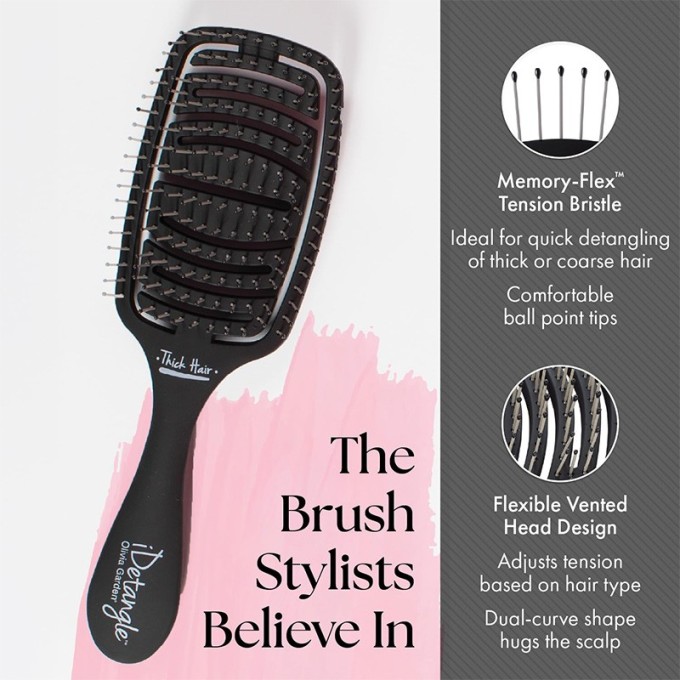 Olivia Garden Detangle Hairbrush ( Medium Hair )