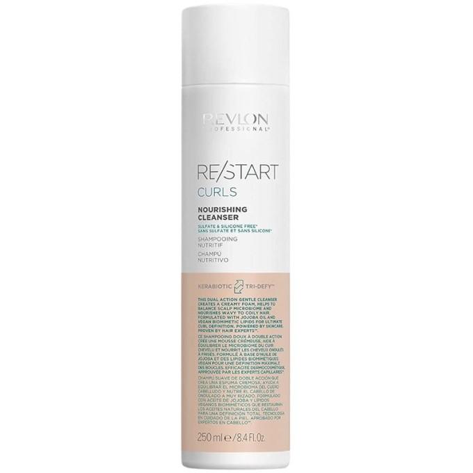 Revlon Professional Restart Curls Nourishing Cleanser (curly and wavy hair) 250 ml