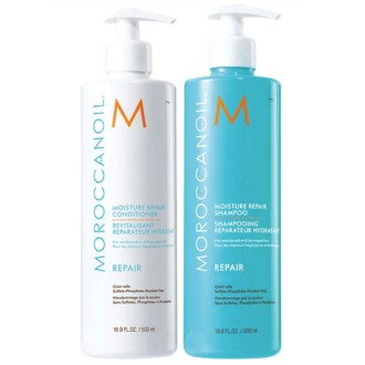 Moroccanoil Repair Duo - rinkinys pažeistiems plaukams, 500 ml