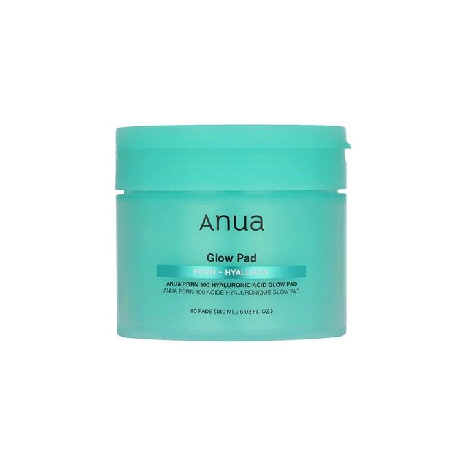 Anua PDRN 100 Hyaluronic Acid Glow Pad - Tonizační tampony ( 60 ks )