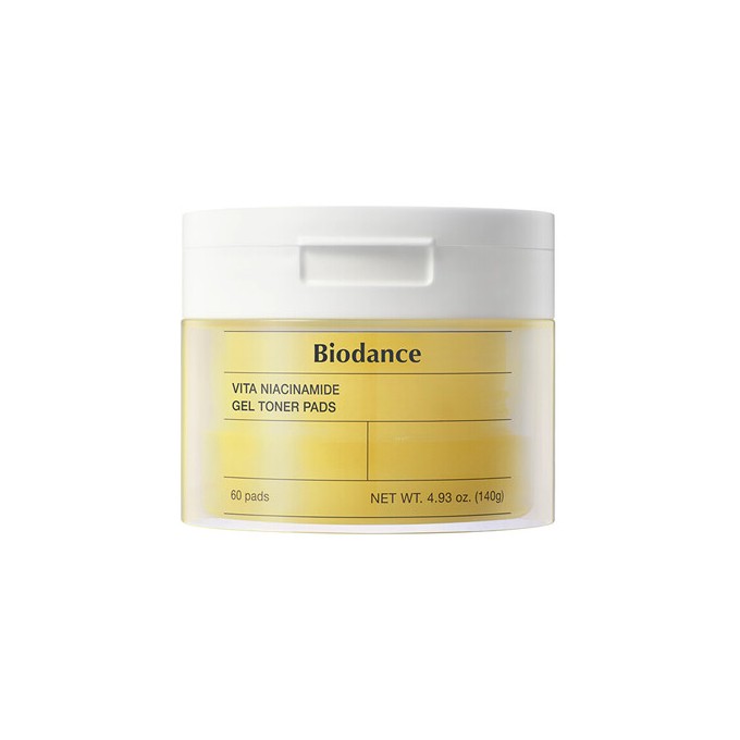 Biodance Vita Niacinamide Gel Toner Pads - Tonizační polštářky ( 60 ks )