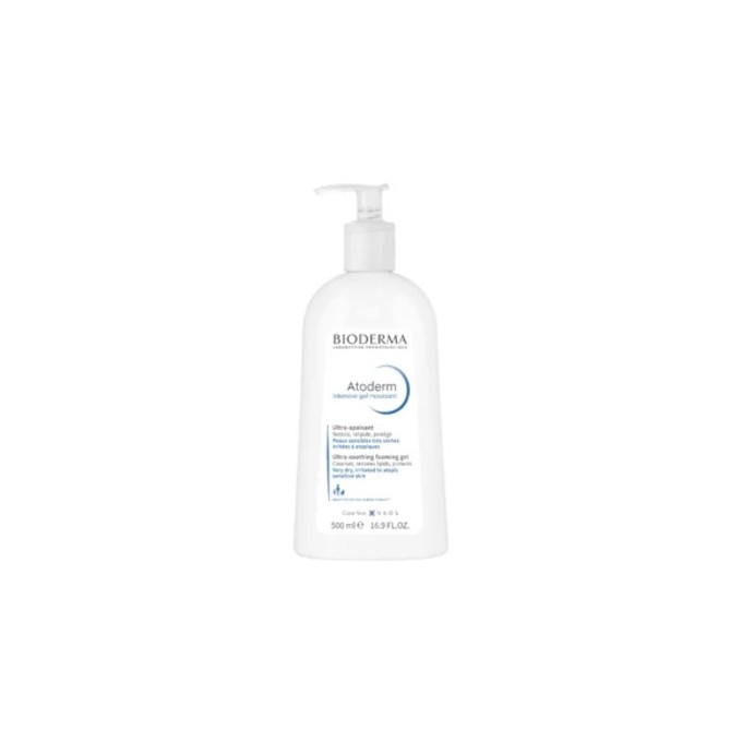 Bioderma Atoderm Intensive Moussant Ultra Soothing Foaming Gel - Vysoce výživný pěnivý gel 500ml