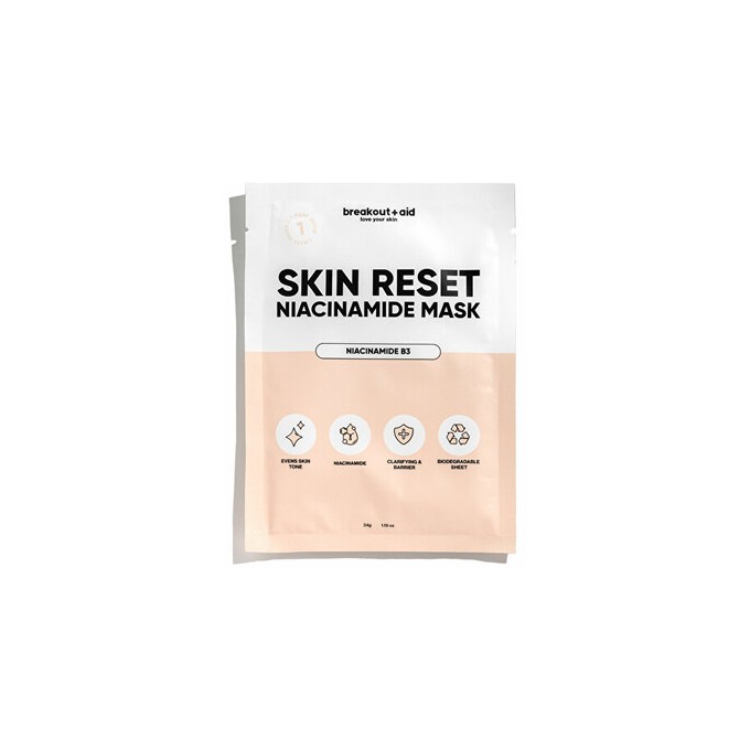 Breakout+aid Niacinamide Mask - Zklidňující maska s niacinamidem 34.0g
