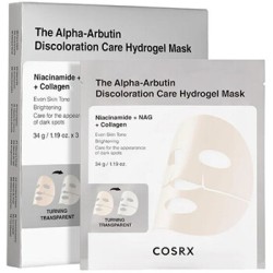 COSRX Discoloration Care Hydrogel Mask Trio - Sada pleťových masek 34.0g