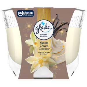 Glade Vanilla Cream Cookies Candle - Vonná svíčka 204.0g