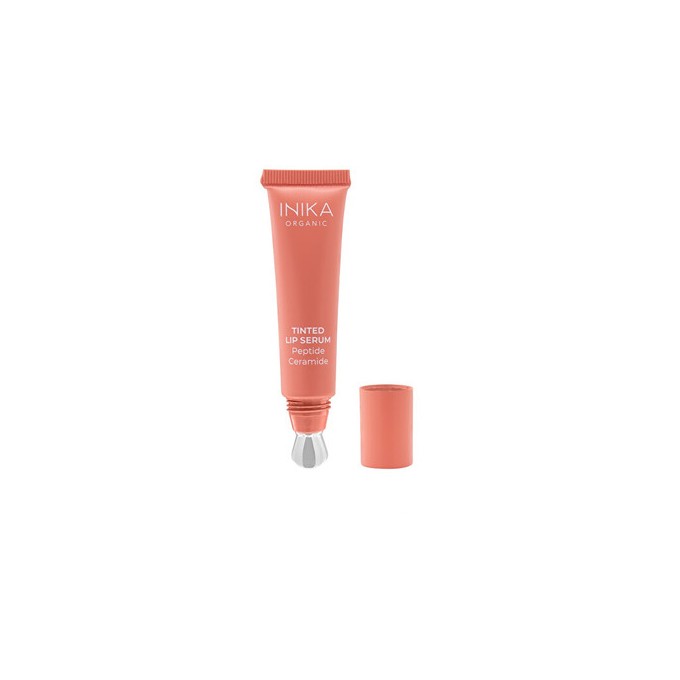 Inika Organic Tinted Lip Serum - Tónované sérum na rty s peptidy a ceramidy 10 ml Blush