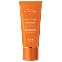 Institut Esthederm Bronz Repair Strong Sun Face Care - Protivráskový a zpevňující krém na opalování s vysokou ochranou 50ml