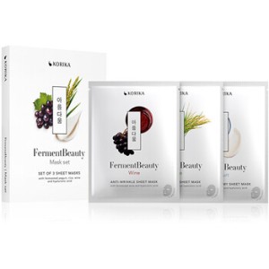 KORIKA FermentBeauty Mask Set - Sada plátýnkových masek