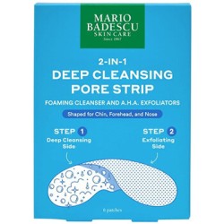 Mario Badescu 2-In-1 Deep Cleansing Pore Strip - 2 v 1 čisticí páska na póry ( 6 ks )
