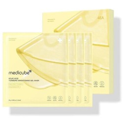 Medicube Kojic Acid Turmeric Brightening Gel Mask - Sada gelových pleťových masek proti pigmentovým skvrnám 28.0g