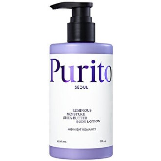 Purito Midnight Romance Luminous Moisture Shea Butter Body Lotion - Tělové mléko s bambuckým máslem 300ml