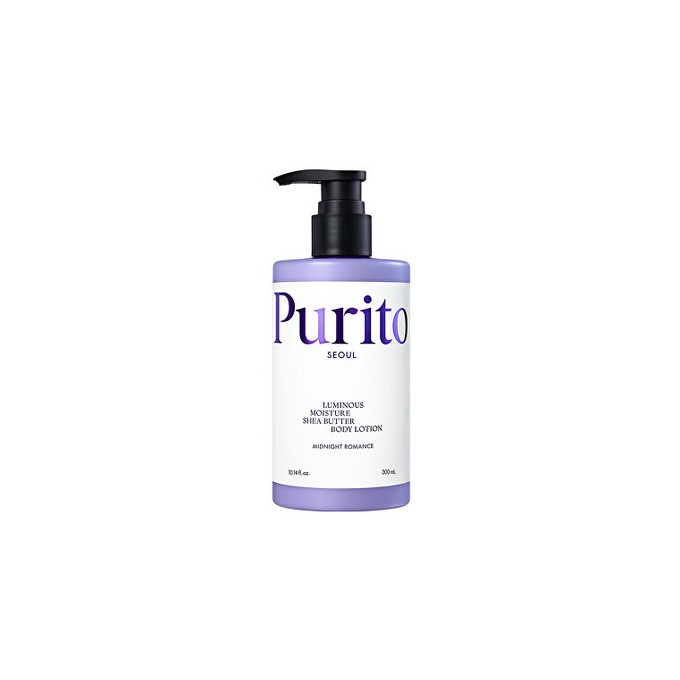 Purito Midnight Romance Luminous Moisture Shea Butter Body Lotion - Tělové mléko s bambuckým máslem 300ml