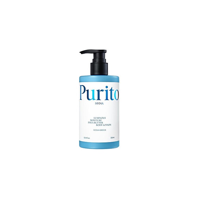 Purito Ocean Breeze Luminous Moisture Shea Butter Body Lotion - Tělové mléko s bambuckým máslem 300ml