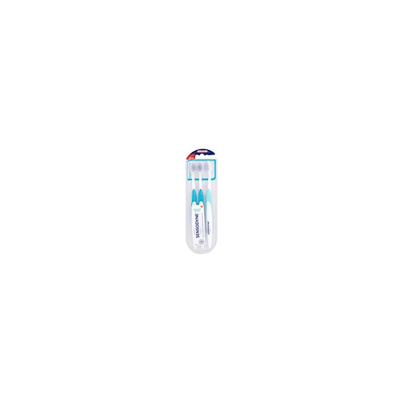 Sensodyne Extra soft Gentle Clean Extra Soft toothbrush 3pcs