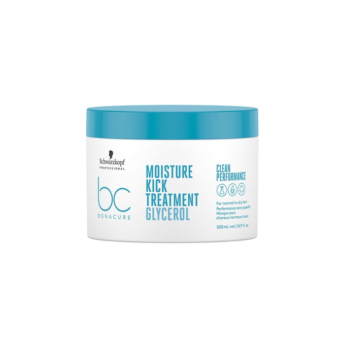 Schwarzkopf Professional BC Bonacure Moisture Kick Treatment Care-Boost Complex - Vyživující maska s hydratačním účinkem 500ml
