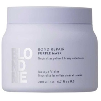 Schwarzkopf Professional BlondMe Bond Repair Purple Mask - Neutralizující maska pro blond vlasy 200ml