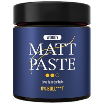 Steves No Bull***T Matt Paste - Matující pasta na vlasy střední fixace 90.0g
