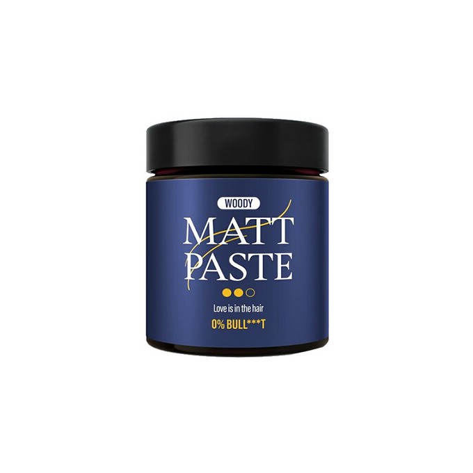 Steves No Bull***T Matt Paste - Matující pasta na vlasy střední fixace 90.0g