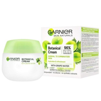 GARNIER Skin Naturals Botanical Cream 48 h (normaliai ir mišriai odai) - Drėkinamasis kremas su 2