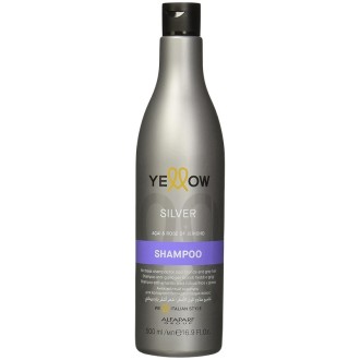Alfaparf Milano Yellow Silver Shampoo - Shampoo for blonde and gray hair 500 ml