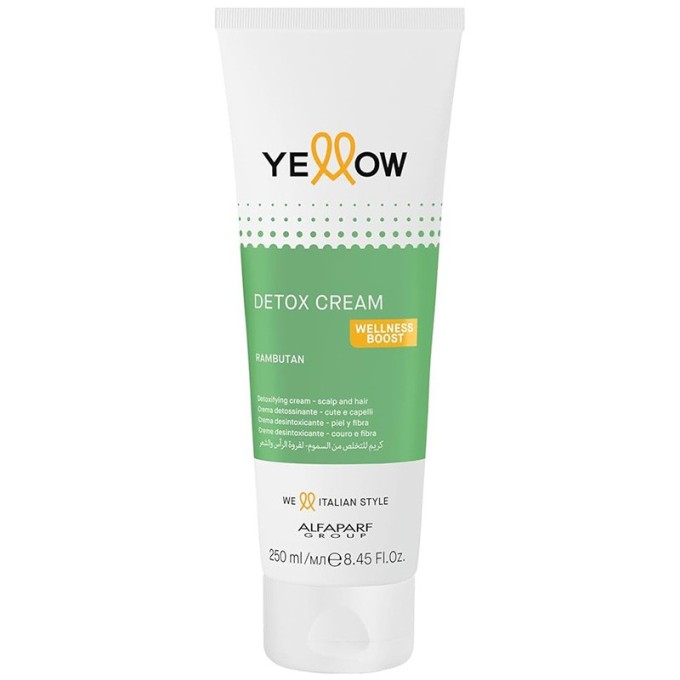 Alfaparf Milano Yellow Detox Cream - detoksikuojantis galvos odos kremas, 250 ml