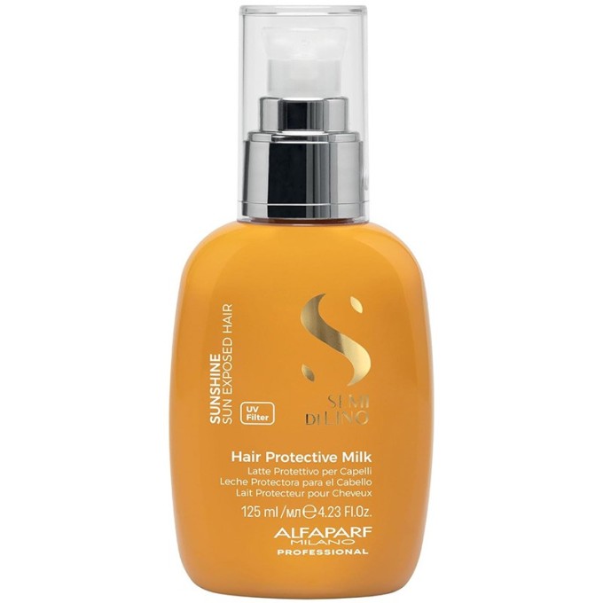 Alfaparf Milano Semi Di Lino Sunshine Hair Protective Milk - apsauginis losjonas saulės nualintiems