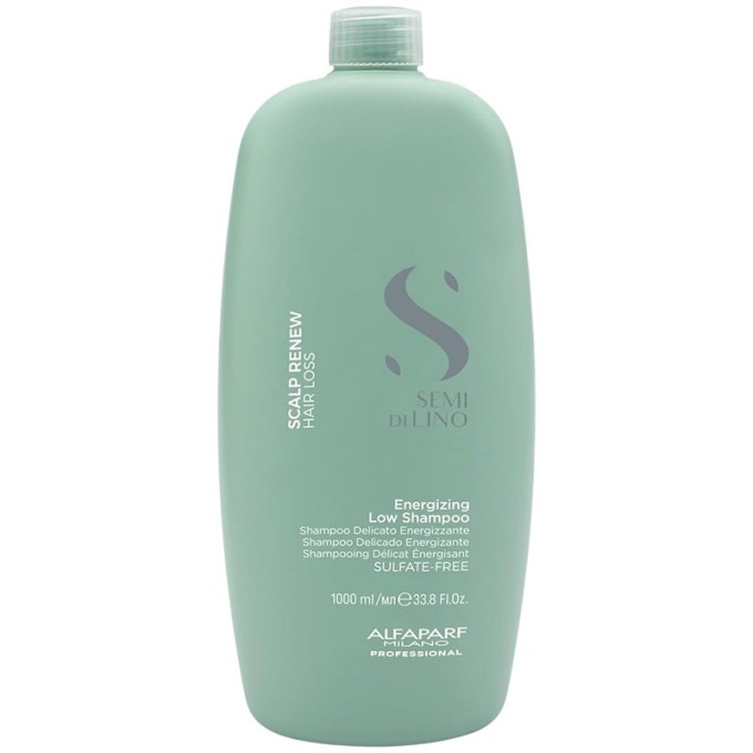 Alfaparf Milano Semi Di Lino Scalp Renew Energizing Low Shampoo - Strengthening shampoo against