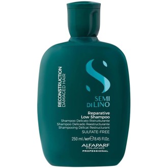Alfaparf Milano Semi Di Lino Reparative Low Shampoo - Regenerating shampoo for damaged hair 250 ml