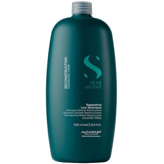 Alfaparf Milano Semi Di Lino Reparative Low Shampoo - Regenerating shampoo for damaged hair 1000 ml