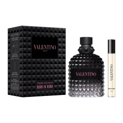 Valentino Valentino Uomo Born In Roma Gift Set - dovanų rinkinys - EDT 100 ml ir mini EDT 10 ml