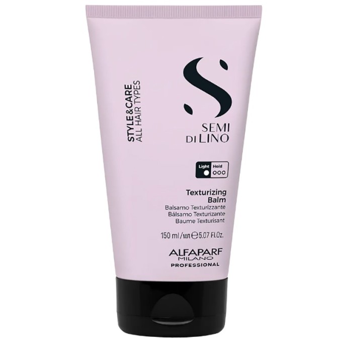 Alfaparf Milano Semi Di Lino Style&Care Texturizing Balm - tekstūros suteikiantis plaukų balzamas