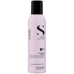 Alfaparf Milano Semi Di Lino Style&Care Amplifying Mousse - apimtį suteikiančios putos ploniems ir
