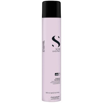 Alfaparf Milano Semi Di Lino Style & Care Original Hairspray - plaukų lakas stipriai fiksacijai