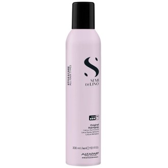 Alfaparf Milano Semi Di Lino Style & Care Original Hairspray - plaukų lakas stipriai fiksacijai
