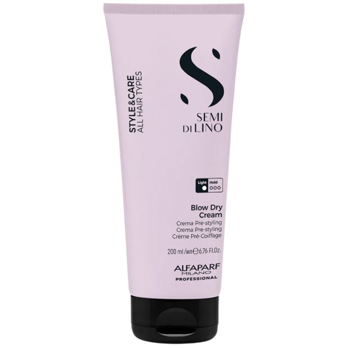 Alfaparf Milano Semi Di Lino Style & Care Blow Dry Cream - formuojamasis kremas terminiam plaukų